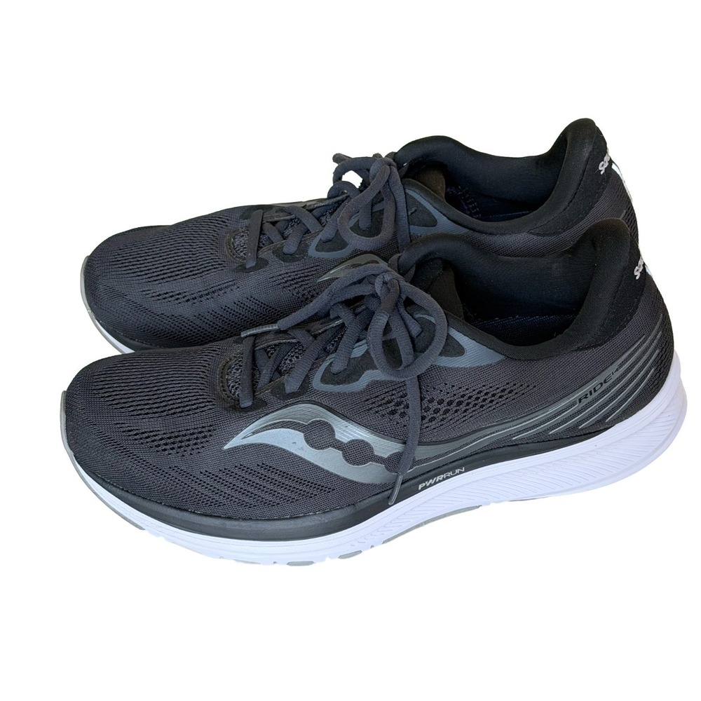 Saucony Ride 14 Sneakers Men's Size 11 Black S20650-45 Athletic Shoes
